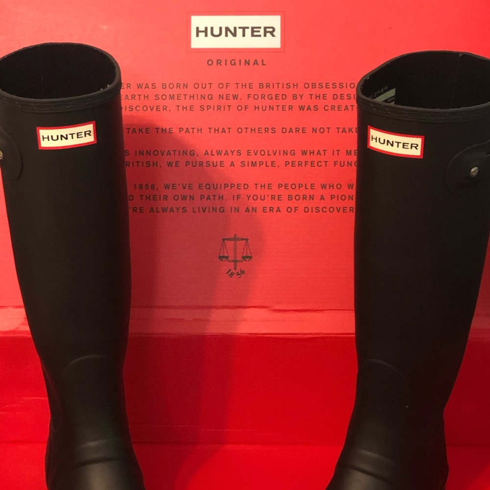 Original Tall Hunter Boots (Black)